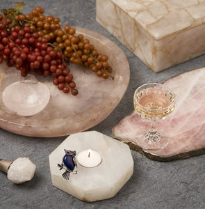 Rose Quartz Dinner Setting