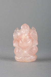 Rose Quartz Ganesh