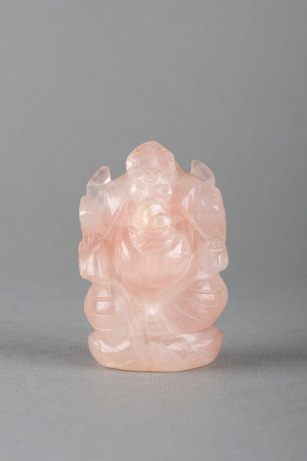 Rose Quartz Ganesh