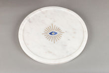 Load image into Gallery viewer, Evil Eye Dinner Plate
