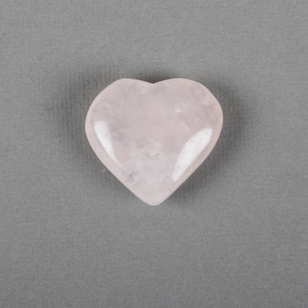 Rose Quartz Heart