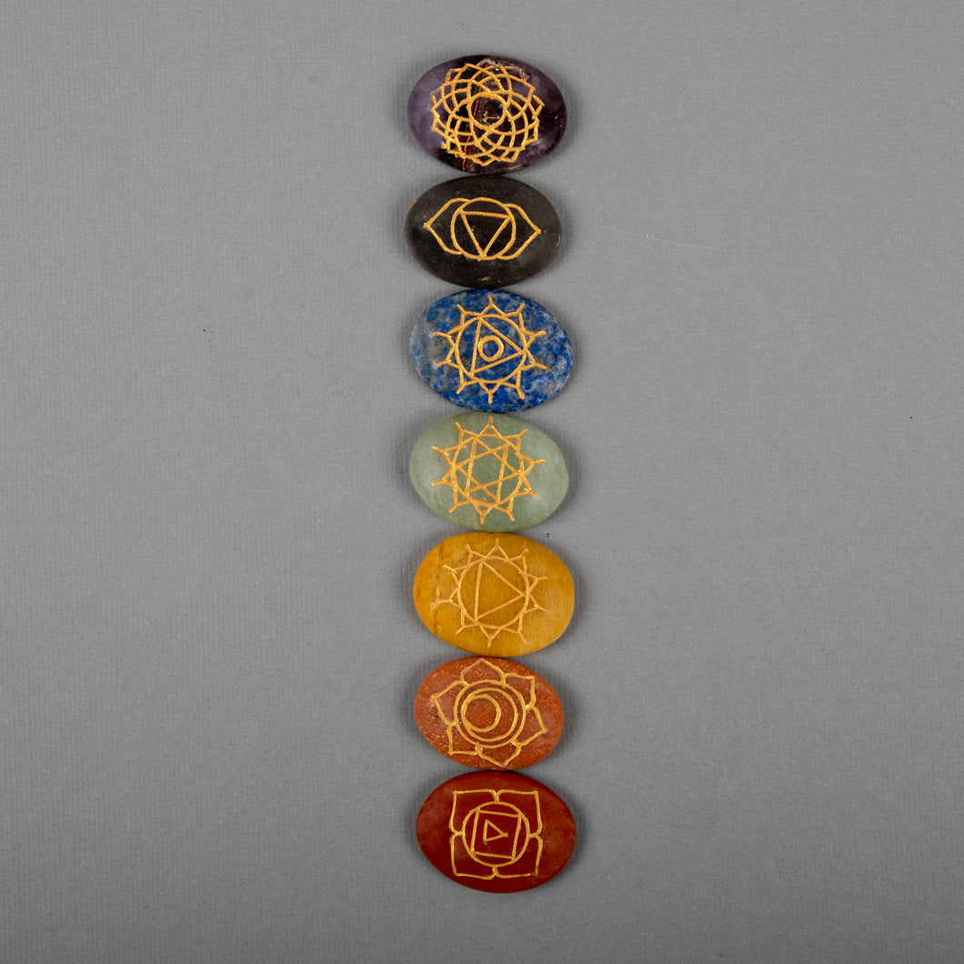 Seven Chakra Stone Set