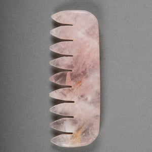 Rose Quartz Comb
