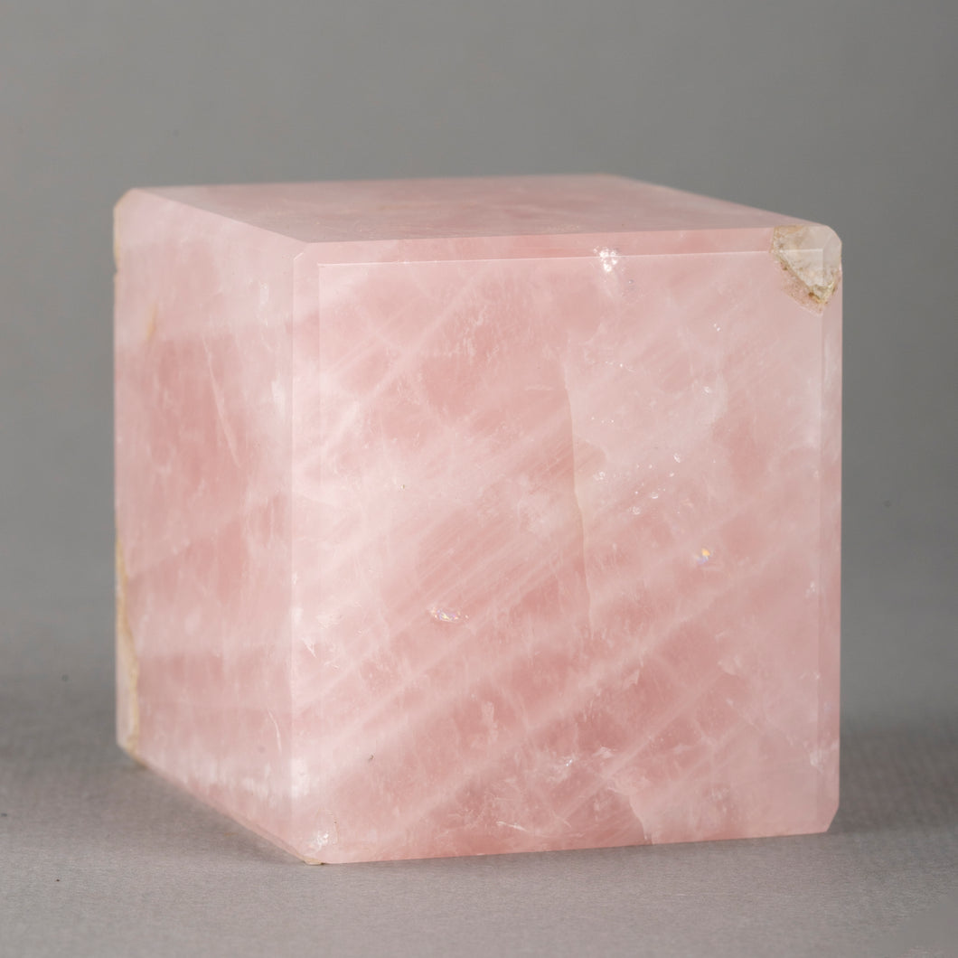 Rose Quartz Cube